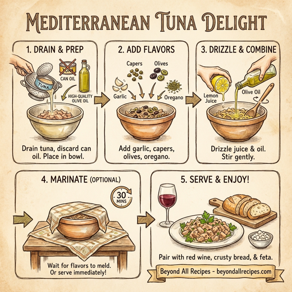 Mediterranean Tuna Delight instructions
