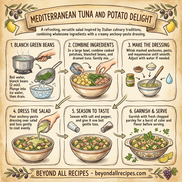Mediterranean Tuna and Potato Delight instructions