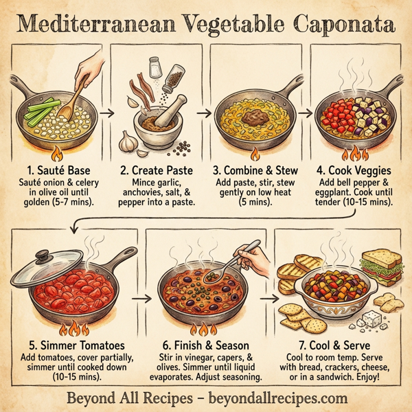 Mediterranean Vegetable Caponata instructions