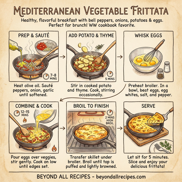 Mediterranean Vegetable Frittata instructions