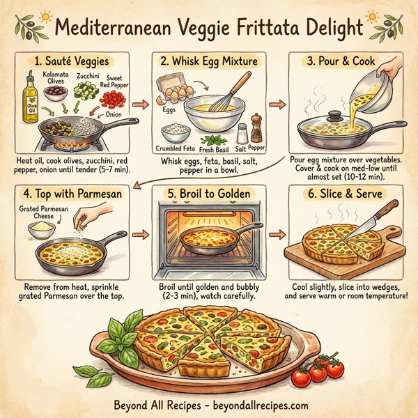 Mediterranean Veggie Frittata Delight instructions