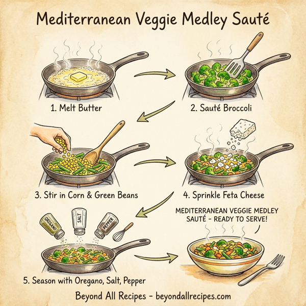 Mediterranean Veggie Medley Sauté instructions