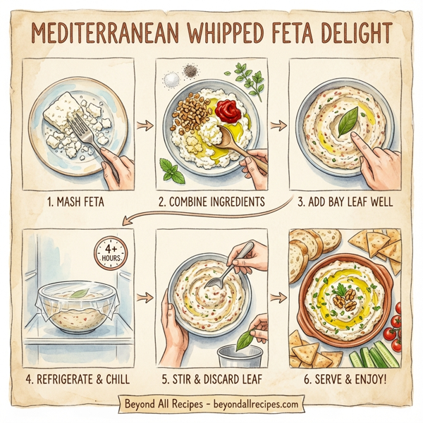 Mediterranean Whipped Feta Delight instructions