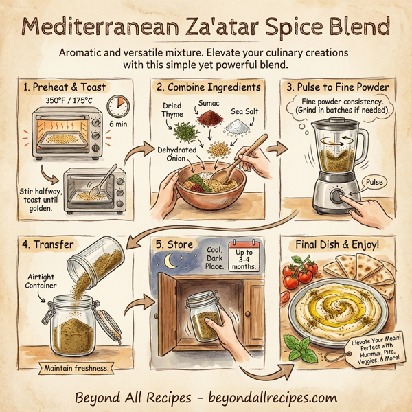 Mediterranean Za'atar Spice Blend instructions