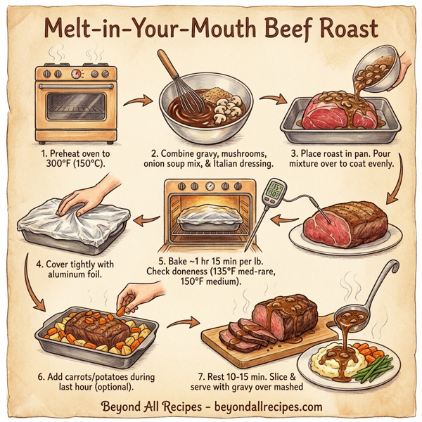 Melt-in-Your-Mouth Beef Roast instructions