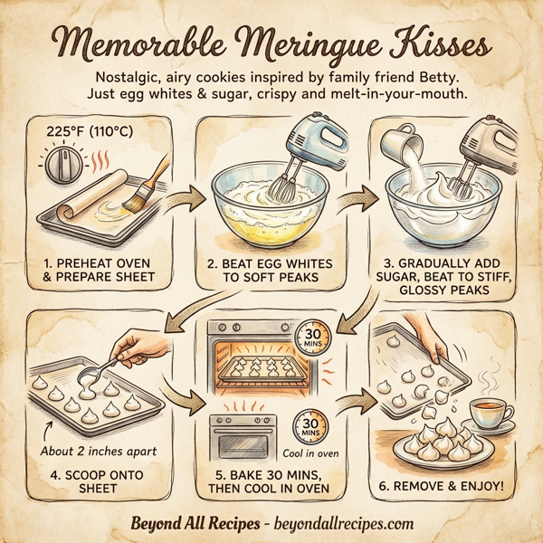 Memorable Meringue Kisses instructions