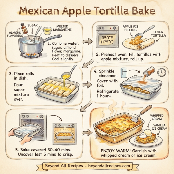 Mexican Apple Tortilla Bake instructions