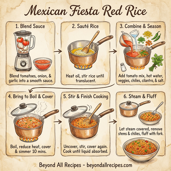 Mexican Fiesta Red Rice instructions