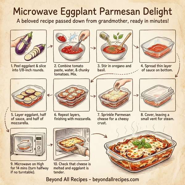 Microwave Eggplant Parmesan Delight instructions