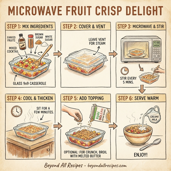 Microwave Fruit Crisp Delight instructions