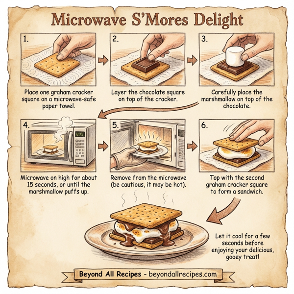 Microwave S'Mores Delight instructions