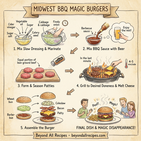 Midwest BBQ Magic Burgers instructions