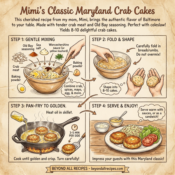Mimi's Classic Maryland Crab Cakes instructions