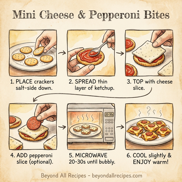 Mini Cheese & Pepperoni Bites instructions