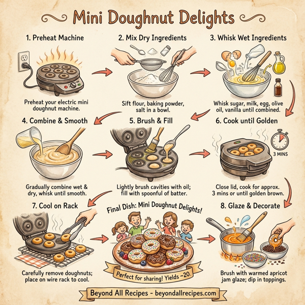 Mini Doughnut Delights instructions