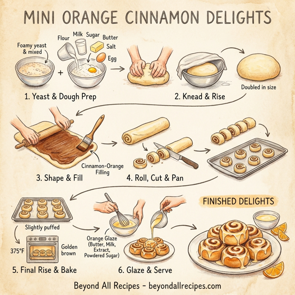 Mini Orange Cinnamon Delights instructions