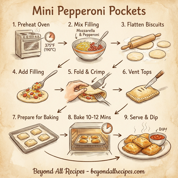 Mini Pepperoni Pockets instructions