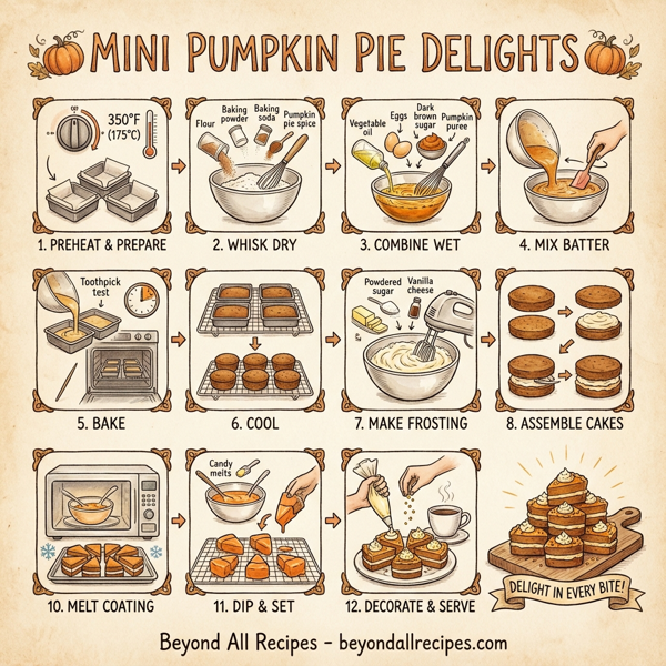 Mini Pumpkin Pie Delights instructions