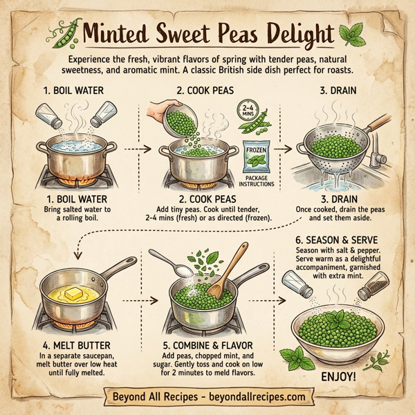 Minted Sweet Peas Delight instructions