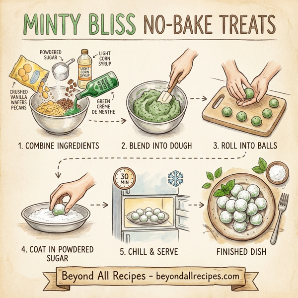 Minty Bliss No-Bake Treats instructions