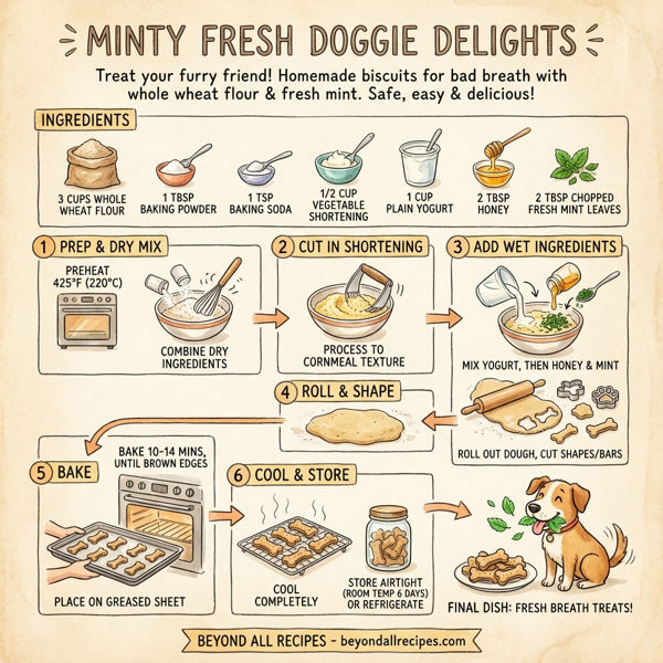 Minty Fresh Doggie Delights instructions