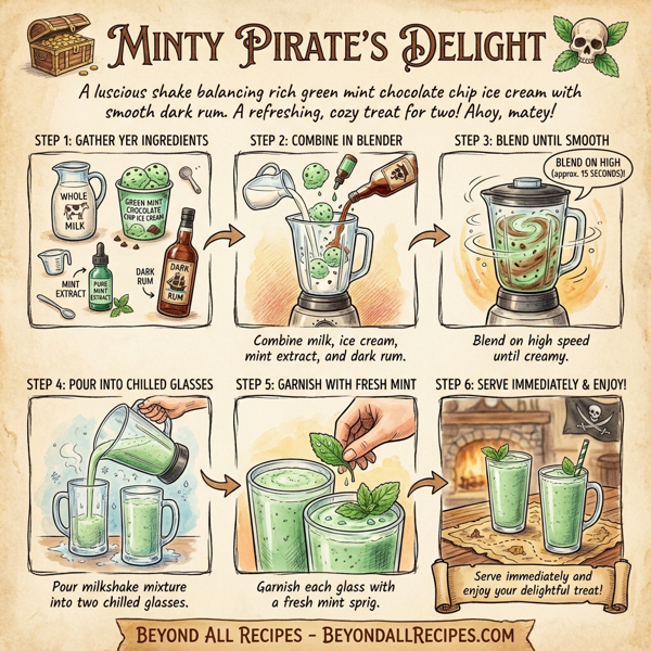 Minty Pirate's Delight instructions