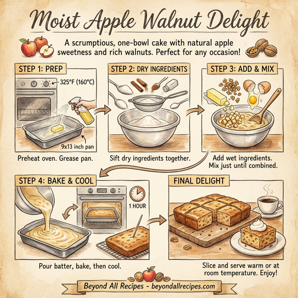 Moist Apple Walnut Delight instructions