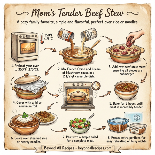 Mom's Tender Beef Stew instructions