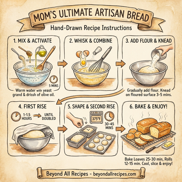 Mom's Ultimate Artisan Bread instructions