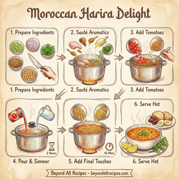 Moroccan Harira Delight instructions