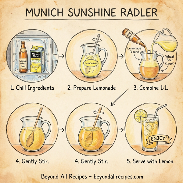 Munich Sunshine Radler instructions