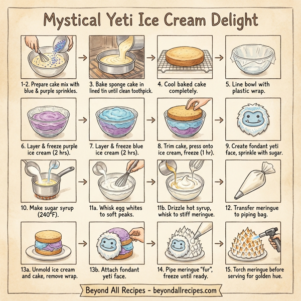 Mystical Yeti Ice Cream Delight instructions