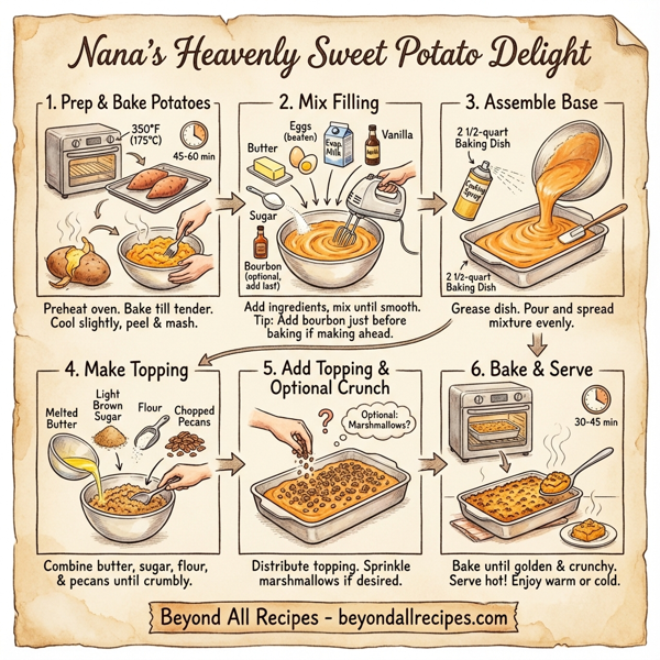 Nana's Heavenly Sweet Potato Delight instructions