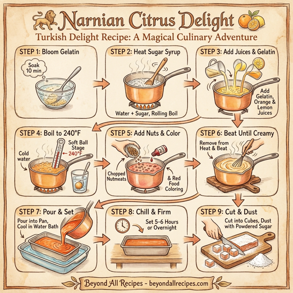 Narnian Citrus Delight instructions