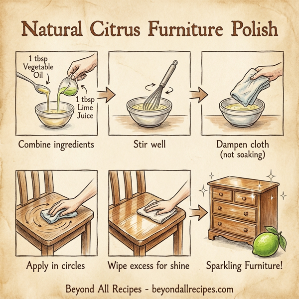 Natural Citrus Furniture Polish instructions