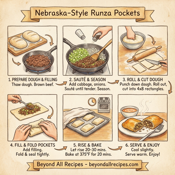 Nebraska-Style Runza Pockets instructions