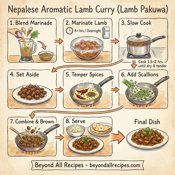 Nepalese Aromatic Lamb Curry instructions