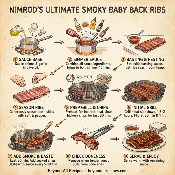 Nimrod's Ultimate Smoky Baby Back Ribs instructions