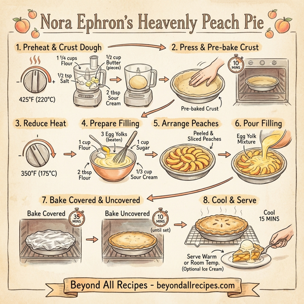Nora Ephron's Heavenly Peach Pie instructions
