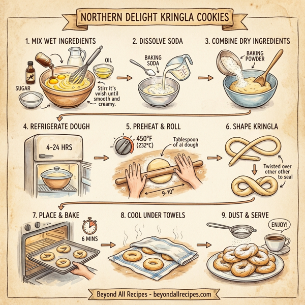 Northern Delight Kringla Cookies instructions