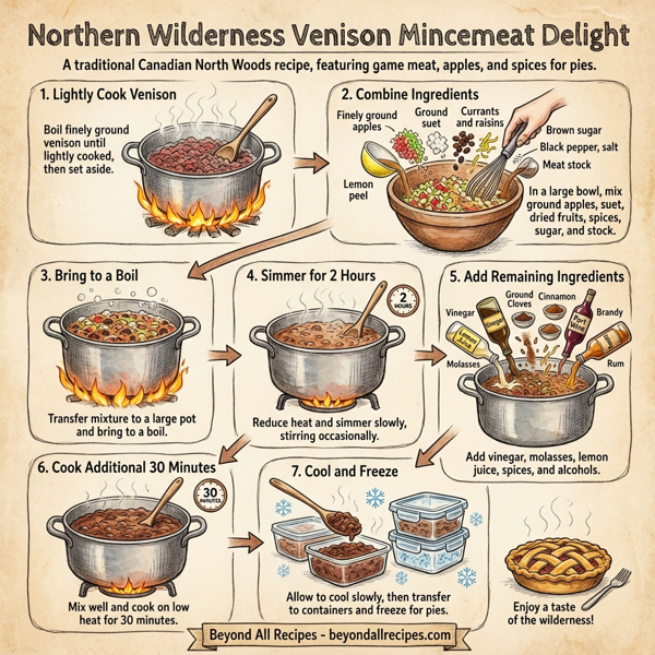 Northern Wilderness Venison Mincemeat Delight instructions