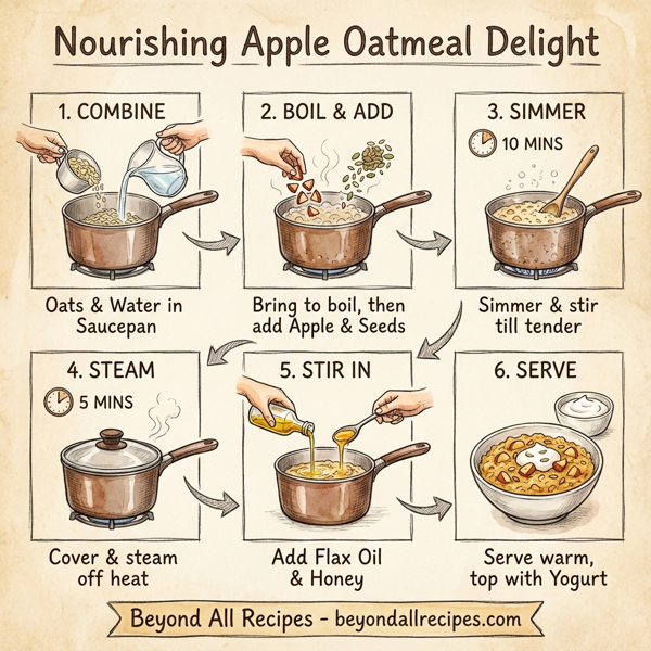 Nourishing Apple Oatmeal Delight instructions