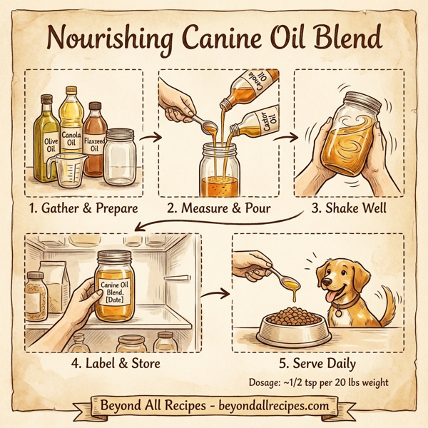 Nourishing Canine Oil Blend instructions