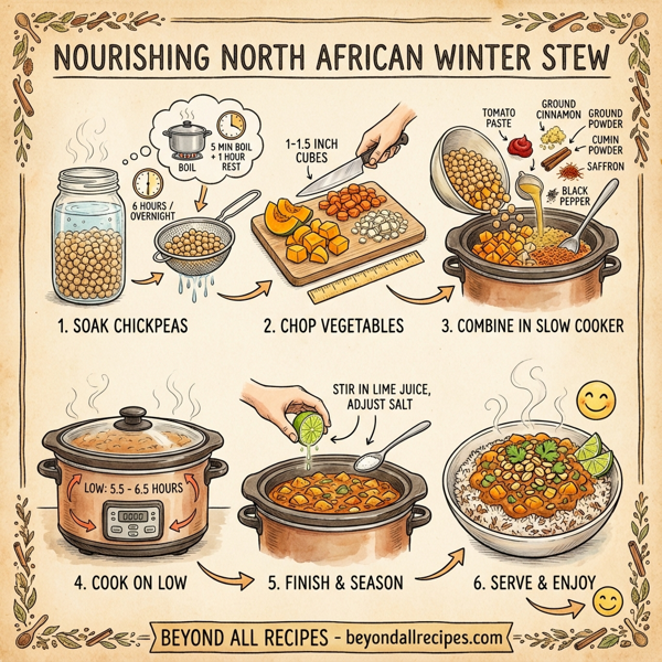 Nourishing North African Winter Stew instructions