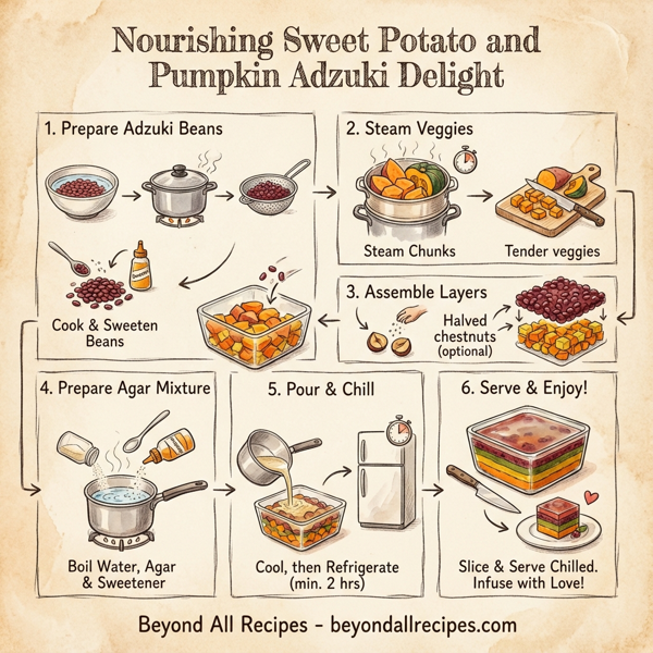 Nourishing Sweet Potato and Pumpkin Adzuki Delight instructions