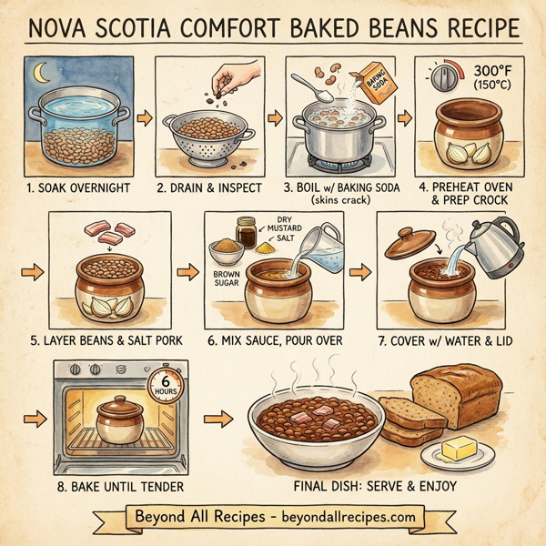 Nova Scotia Comfort Baked Beans instructions