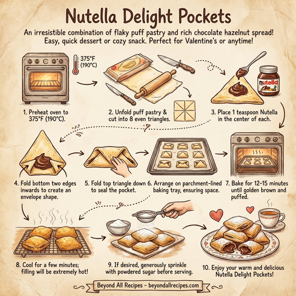 Nutella Delight Pockets instructions