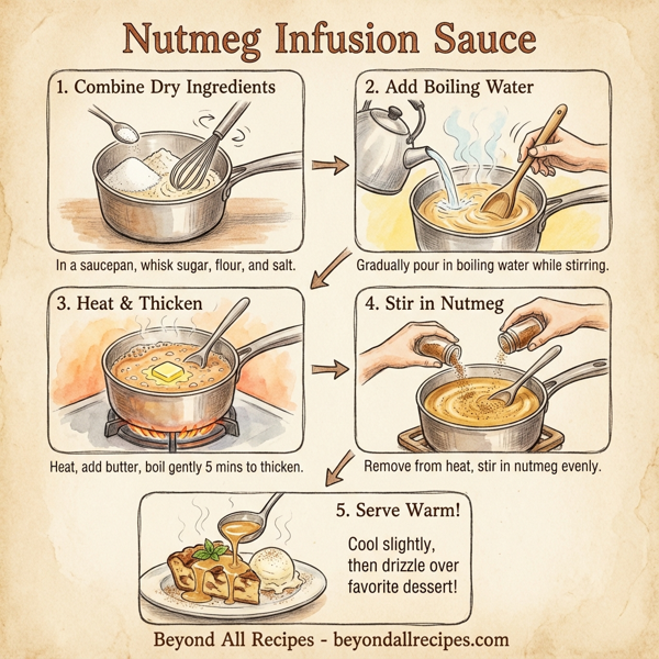 Nutmeg Infusion Sauce instructions
