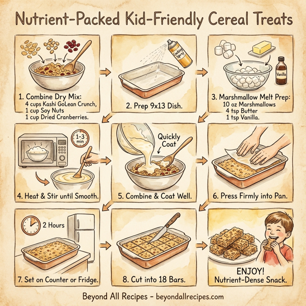 Nutrient-Packed Kid-Friendly Cereal Treats instructions