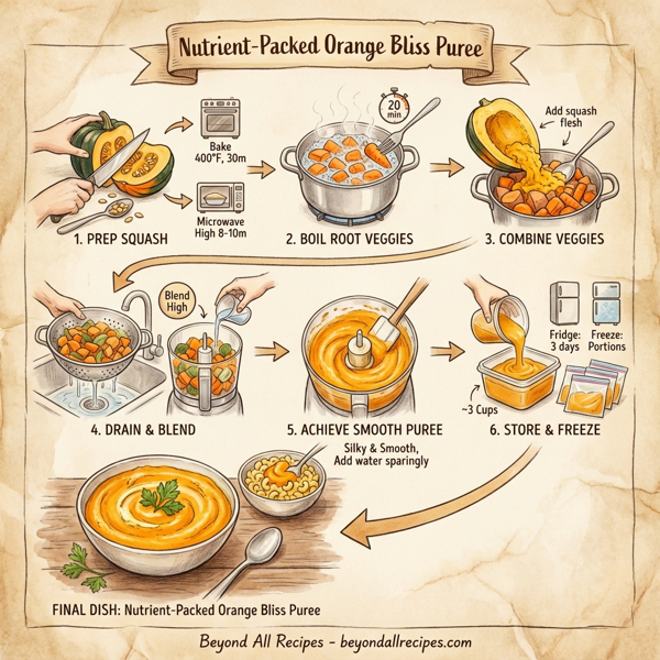 Nutrient-Packed Orange Bliss Puree instructions